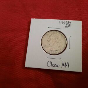 1998 D Washington Quarter Close AM